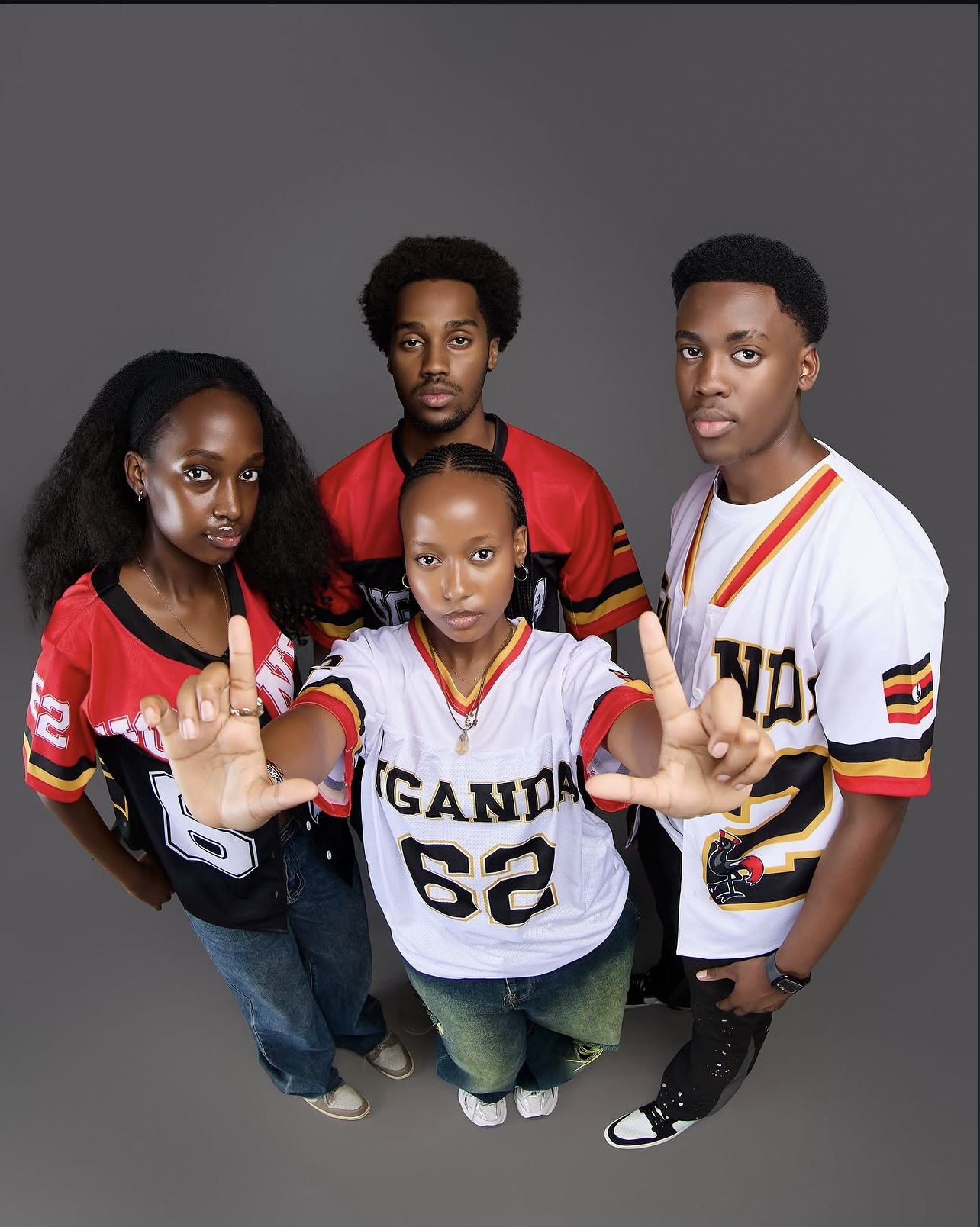 Threaded Uganda jersey collection